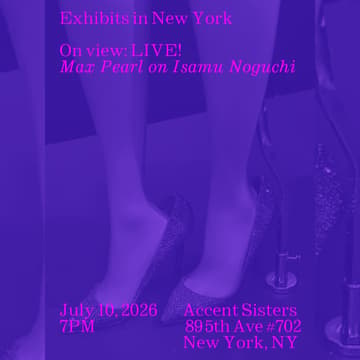 Cover Image for On view: LIVE (feat. Max Pearl on Isamu Noguchi)