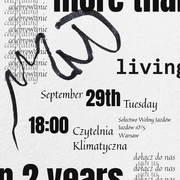 Cover Image for workshop + gathering / warsztat + spotkanie (29.09)