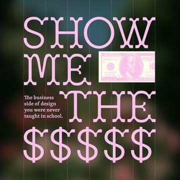 Cover Image for Show Me the Money Panel