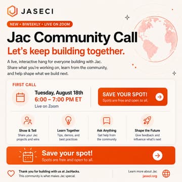 Cover Image for Jac Community Call #1