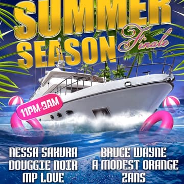 Cover Image for FREE PRE NFTNYC YACHT PARTY hosted By Aziman Tribe & NYC SQUIRRELS NFT