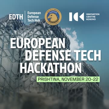 Cover Image for European Defense Tech Hackathon - Prishtina