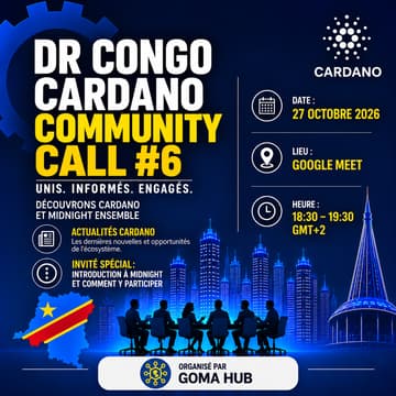 Cover Image for DR Congo Cardano Community Call #6
