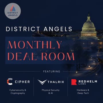 Cover Image for District Angels Monthly Deal Room - July