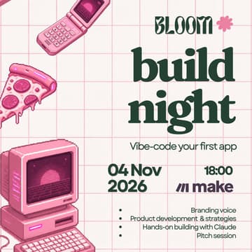 Cover Image for Build Night — Vibe-code your first app