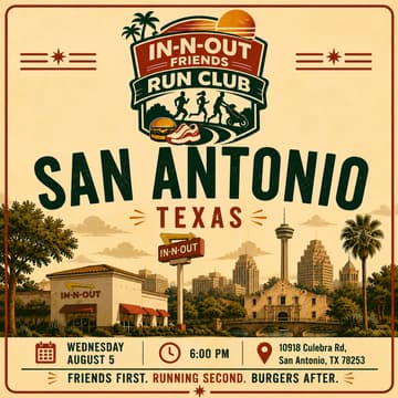 Cover Image for In-N-Out Run | San Antonio, TX