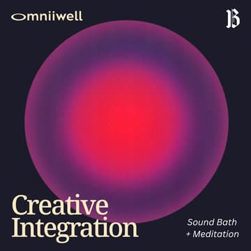 Cover Image for Sound Bath Meditation for Creatives with Omniiwell