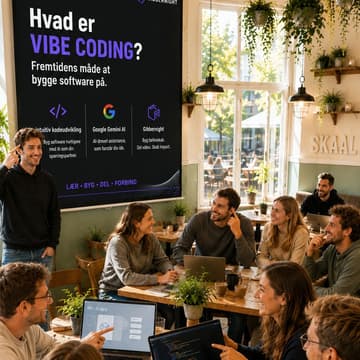 Cover Image for Vibe coding Meetup For Kunstig Intelligens Facebook Gruppen 🤖💻