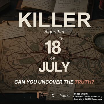 Cover Image for Who Killed the Algorithm? | Immersive Murder Mystery Experience