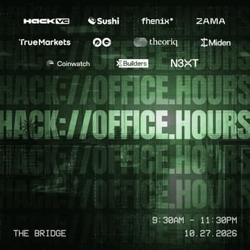 Cover Image for Hack Office Hours @ The Bridge