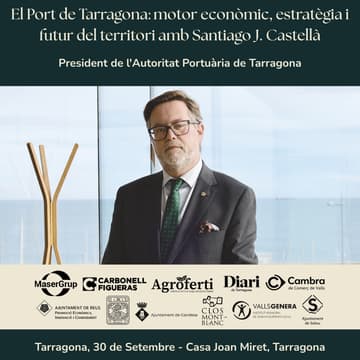 Cover Image for 5a TROBADA EMPRESARIAL – El Port de Tarragona: motor econòmic, estratègia i futur del territori amb Santiago J. Castellà