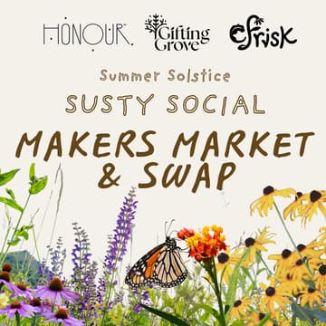 Cover Image for Susty Social: Marker's Market & Swap