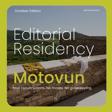 Cover Image for The Lady’s Editorial Residency — October Edition Motovun, Croatia
