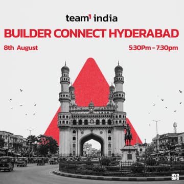 Cover Image for Team1 Builder Connect - Hyderabad
