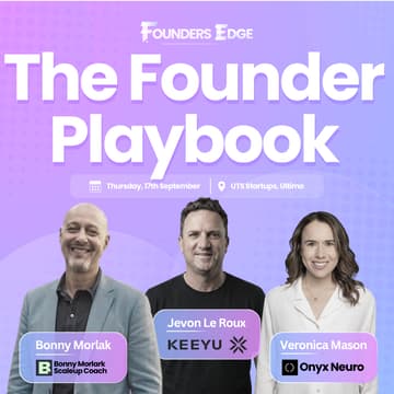 Cover Image for The Founder Playbook: Surviving the Ride, Building Resilience and Driving Success