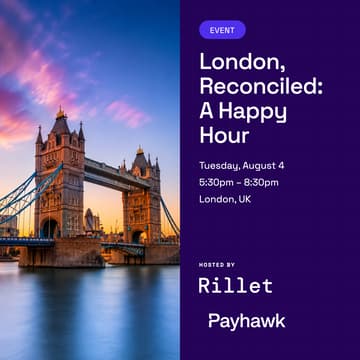 Cover Image for London, Reconciled: A Rillet & Payhawk Happy Hour