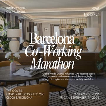 Cover Image for International Co-Working Friday 💻 | Lunch Included