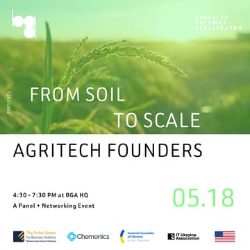 Cover Image for From Soil to Scale: AgriTech Founders Panel + Mixer