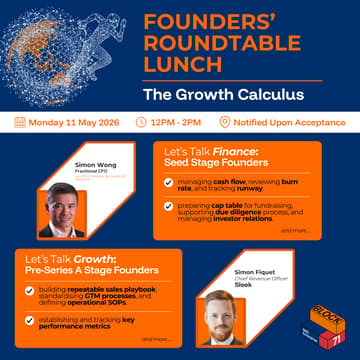 Cover Image for Founders' Roundtable Lunch: The Growth Calculus