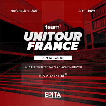 Cover Image for Team1 France Uni Tour - Epita Paris