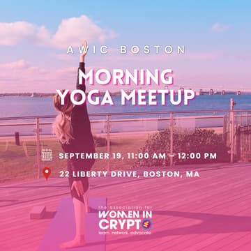 Cover Image for AWIC Boston Yoga Meetup ⭐