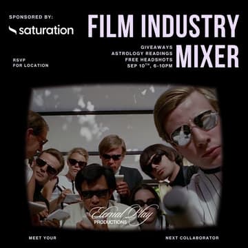 Cover Image for Film Industry Mixer: September!