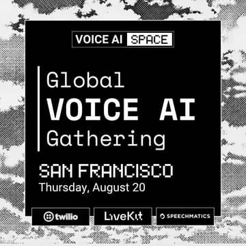 Cover Image for VOICE AI Gathering SAN FRANCISCO