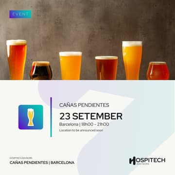 Cover Image for Hospitech Advisors Cañas Pendientes — Barcelona