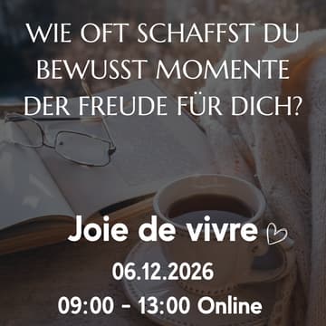 Cover Image for Dein Online Half Day Retreat - Joie de Vivre