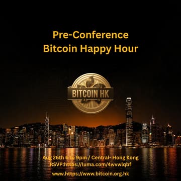 Cover Image for Bitcoin Asia PRE CONFERENCE Event / Bitcoin Association
