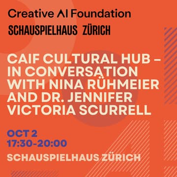 Cover Image for CAIF Cultural Hub – in Conversation with Nina Rühmeier and Dr. Jennifer Victoria Scurrell (English Session)
