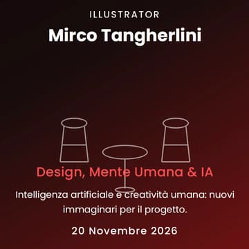 Cover Image for Design, Mente Umana & IA - Aperidesign VI° incontro