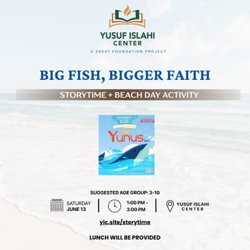 Cover Image for Big Fish, Bigger Faith: The Story of Prophet Yunus (AS) — Storytime & Craft