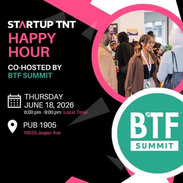 Cover Image for Startup TNT Edmonton Happy Hour