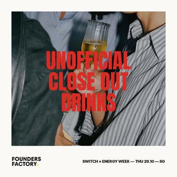 Cover Image for Switch & Energy Week Unofficial Close Out Drinks 🤫