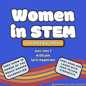 Cover Image for Women in STEM Comedy