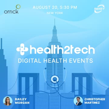 Cover Image for Health2Tech NYC, August 20 2026