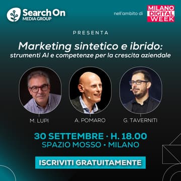 Cover Image for Marketing Sintetico e ibrido: strumenti AI e competenza per la crescita aziendale