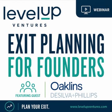 Cover Image for Webinar: Exit Planning for Founders