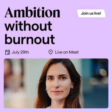 Cover Image for Ambition Without Burnout