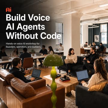 Cover Image for Voice Agents Workshop - No Coding Skills