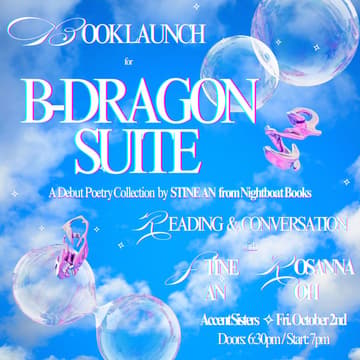 Cover Image for 🐉 Book launch for B-Dragon Suite by Stine An w/ Rosanna Young Oh