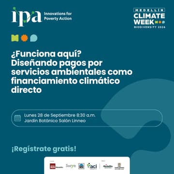 Cover Image for ¿Funciona aquí? Diseñando pagos por servicios ambientales como financiamiento climático directo