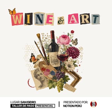 Cover Image for 🍷 Wine & Art - Un espacio exclusivo para conectar con tu esencia