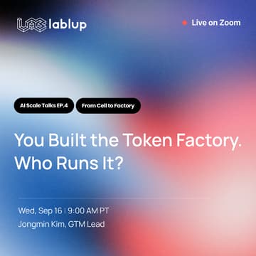 Cover Image for AI Scale Talks EP.4 | You Built the Token Factory. Who Runs It?