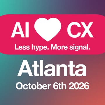 Cover Image for AI ❤️ CX: Less hype. More signal.