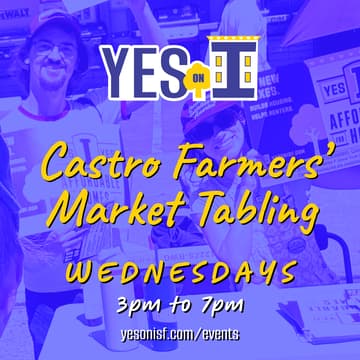 Cover Image for Yes On I @ Clement St Farmers' Market