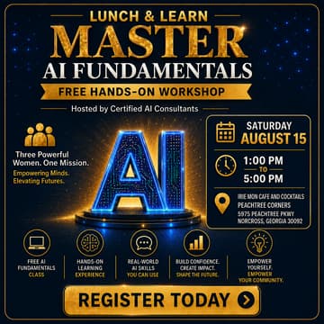 Cover Image for Master AI Fundamentals: Free Hands-On Workshop (Snellville)