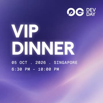 Cover Image for 0G Dev Day VIP Reception Dinner