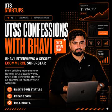 Cover Image for UTSS Confessions | Ecommerce Edition: Bhavi + Secret Guest
